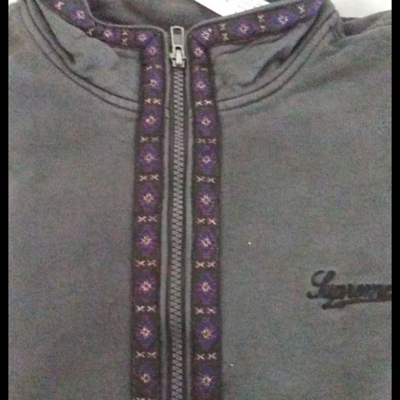 Supreme overdeyed half zip grey - Picture 3 of 3